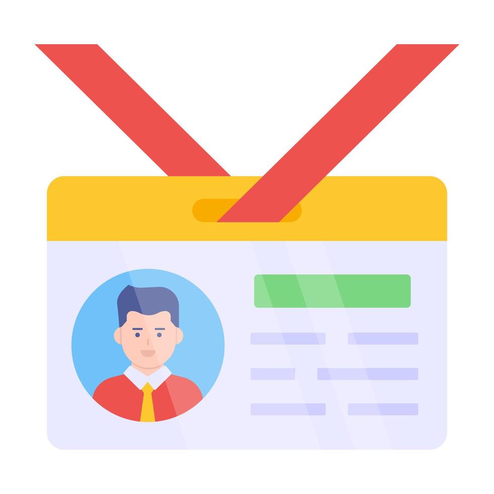 Premium download icon of id card vector