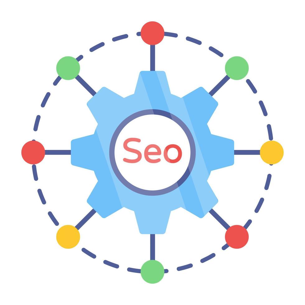 Trendy vector design of seo management 9787109 Vector Art at Vecteezy