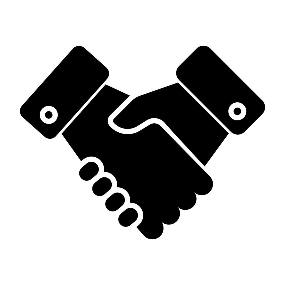 Perfect design icon of handshake vector