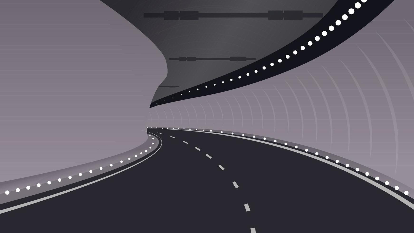 Karnaphuli tunnel in Bangladesh illustration vector