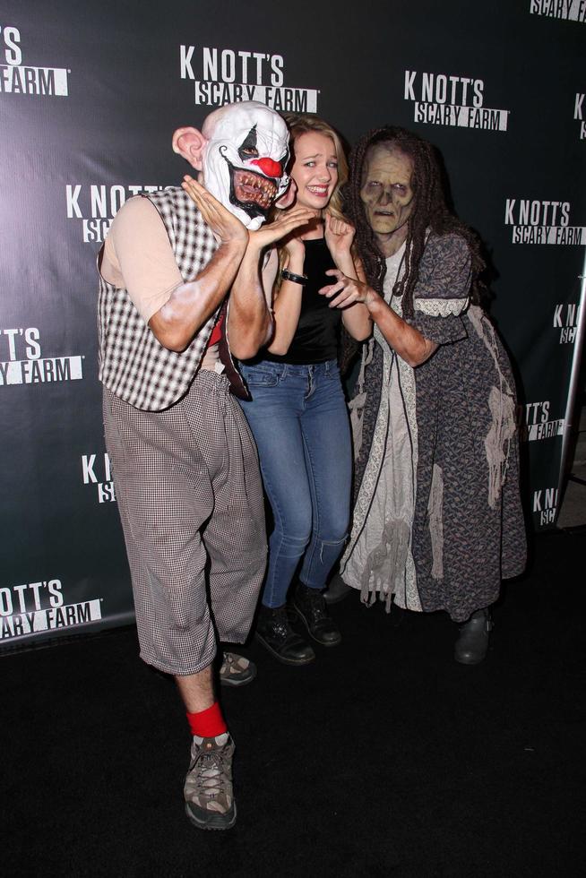 LOS ANGELES, OCT 3 - Sadie Calvano at the Knott s Scary Farm Celebrity VIP Opening at Knott s Berry Farm on October 3, 2014 in Buena Park, CA photo