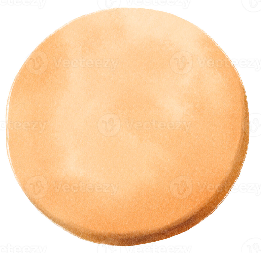 galleta ilustración acuarela png