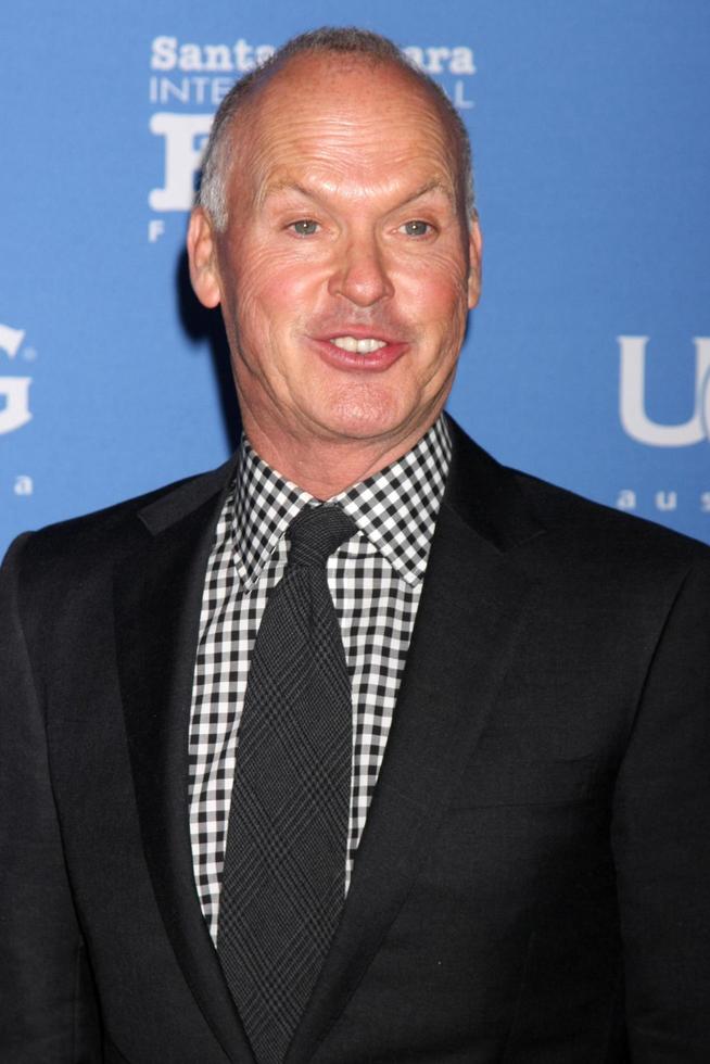 SANTA BARBARA, JAN 31 - Michael Keaton at the Santa Barbara International Film Festival, Modern Master at a Arlington Theater on January 31, 2015 in Santa Barbara, CA photo