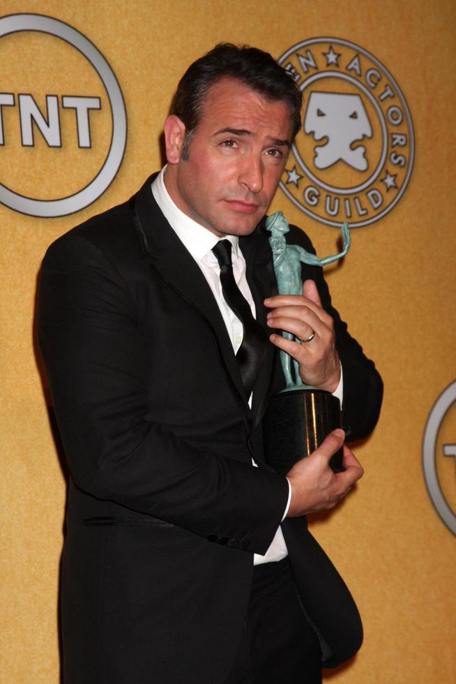 LOS ANGELES, JAN 29 - Jean Dujardin in the Press Room at the 18th Annual Screen Actors Guild Awards at Shrine Auditorium on January 29, 2012 in Los Angeles, CA photo
