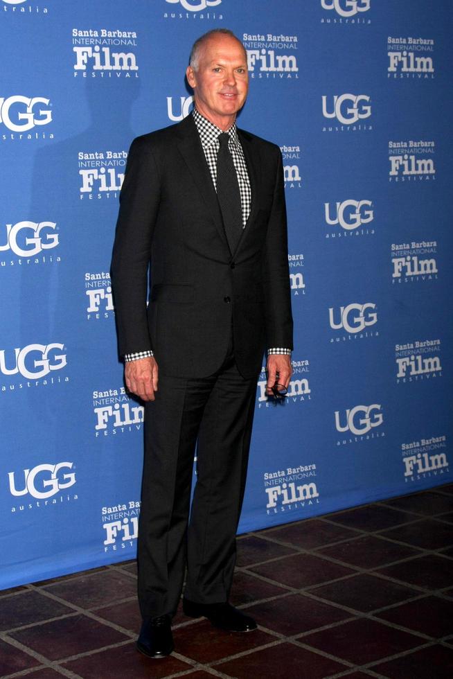 SANTA BARBARA, JAN 31 - Michael Keaton at the Santa Barbara International Film Festival, Modern Master at a Arlington Theater on January 31, 2015 in Santa Barbara, CA photo