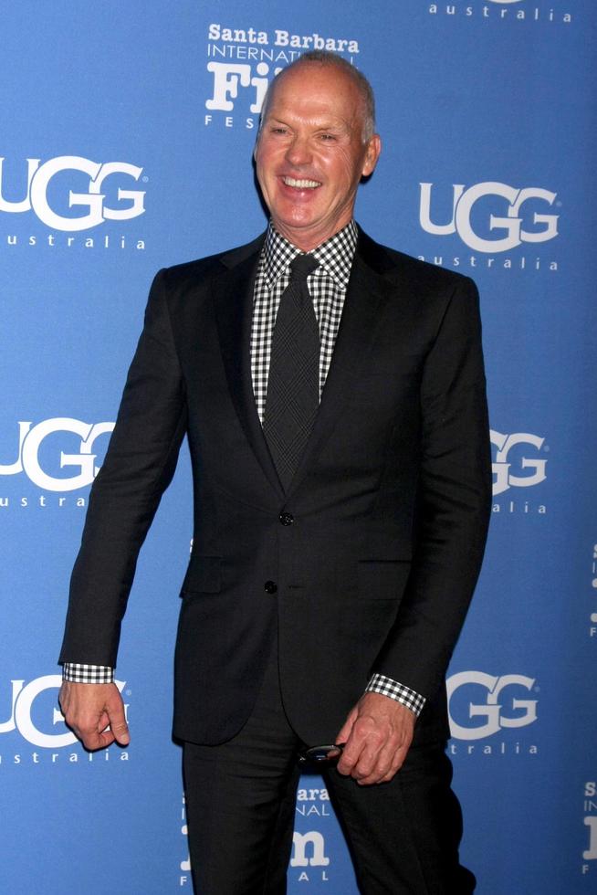 SANTA BARBARA, JAN 31 - Michael Keaton at the Santa Barbara International Film Festival, Modern Master at a Arlington Theater on January 31, 2015 in Santa Barbara, CA photo
