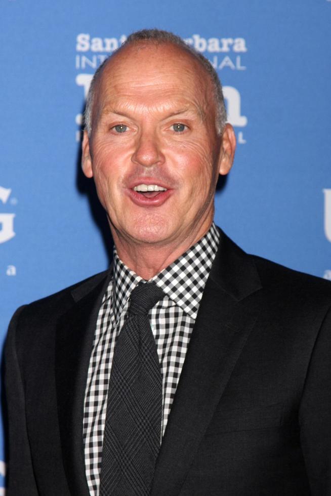 SANTA BARBARA, JAN 31 - Michael Keaton at the Santa Barbara International Film Festival, Modern Master at a Arlington Theater on January 31, 2015 in Santa Barbara, CA photo