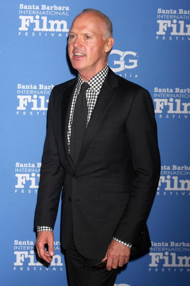 SANTA BARBARA, JAN 31 - Michael Keaton at the Santa Barbara International Film Festival, Modern Master at a Arlington Theater on January 31, 2015 in Santa Barbara, CA photo