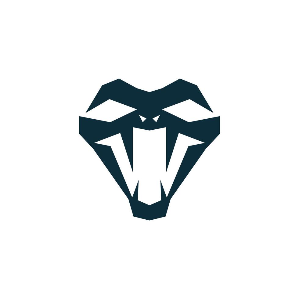 Snake icon logo design vector