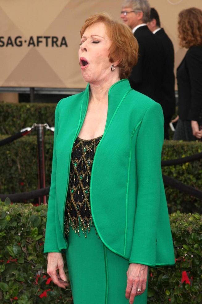 LOS ANGELES, JAN 30 - Carol Burnett at the 22nd Screen Actors Guild Awards at the Shrine Auditorium on January 30, 2016 in Los Angeles, CA photo