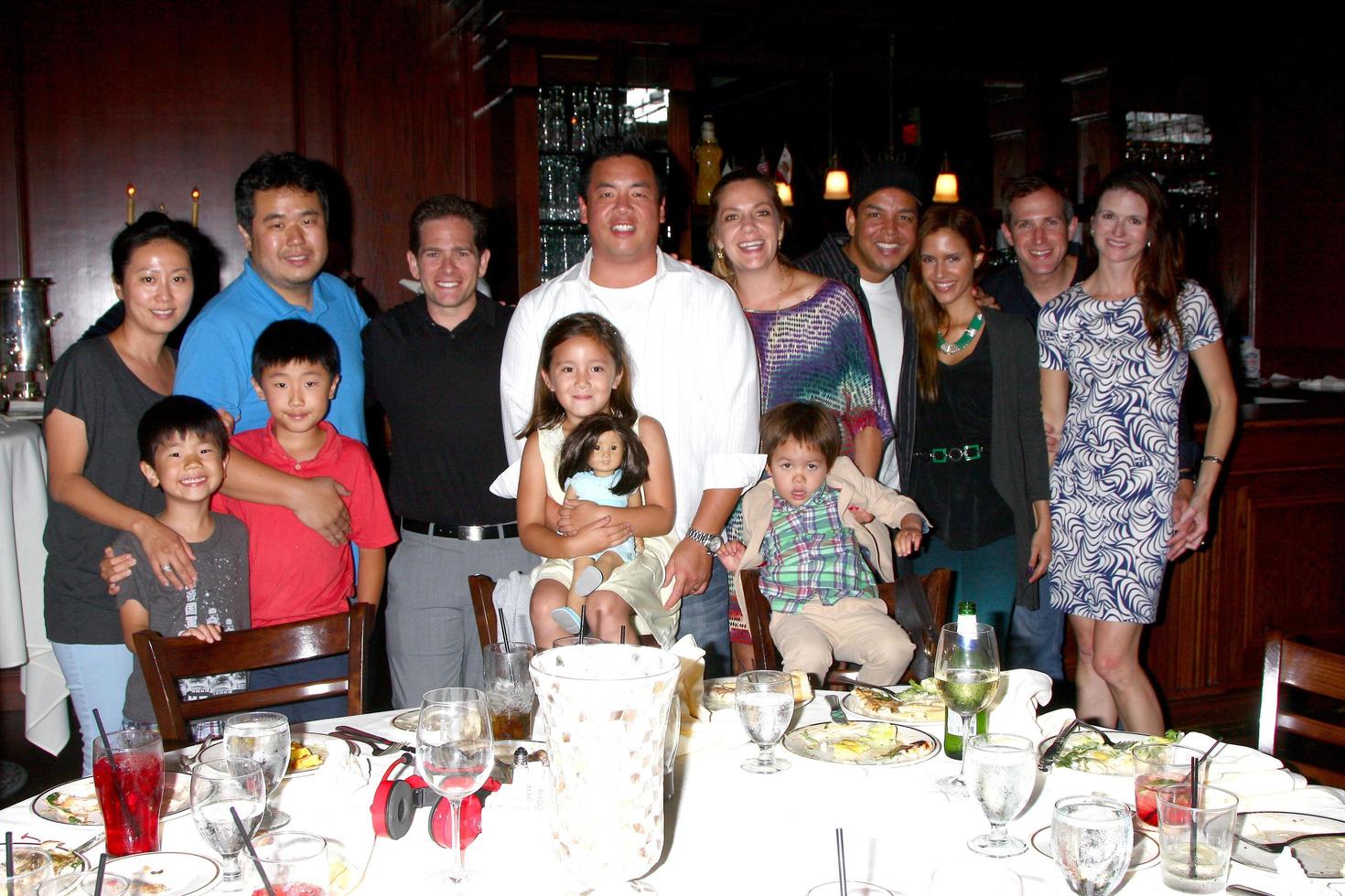 LOS ANGELES, JUL 12 - Guests at Roy Silver s 40th Birthday Party at the Maggiano s Little Italy on July 12, 2013 in Los Angeles, CA photo