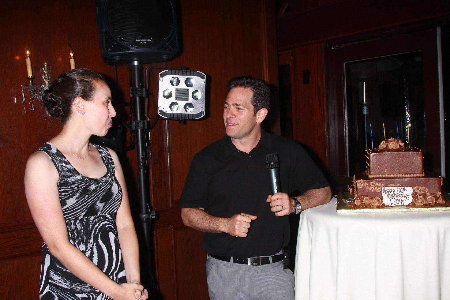 LOS ANGELES, JUL 12 - Guests at Roy Silver s 40th Birthday Party at the Maggiano s Little Italy on July 12, 2013 in Los Angeles, CA photo