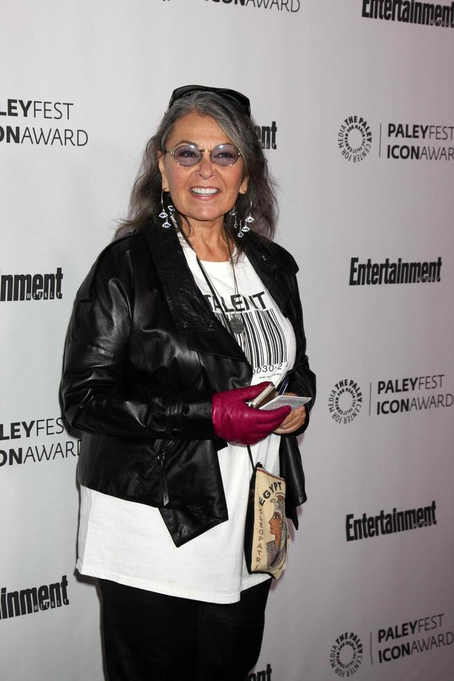LOS ANGELES, MAR 10 - Roseanne Barr at the PALEYFEST Icon Award IHO Judd Apatow at Paley Center For Media on March 10, 2014 in Beverly Hills, CA photo
