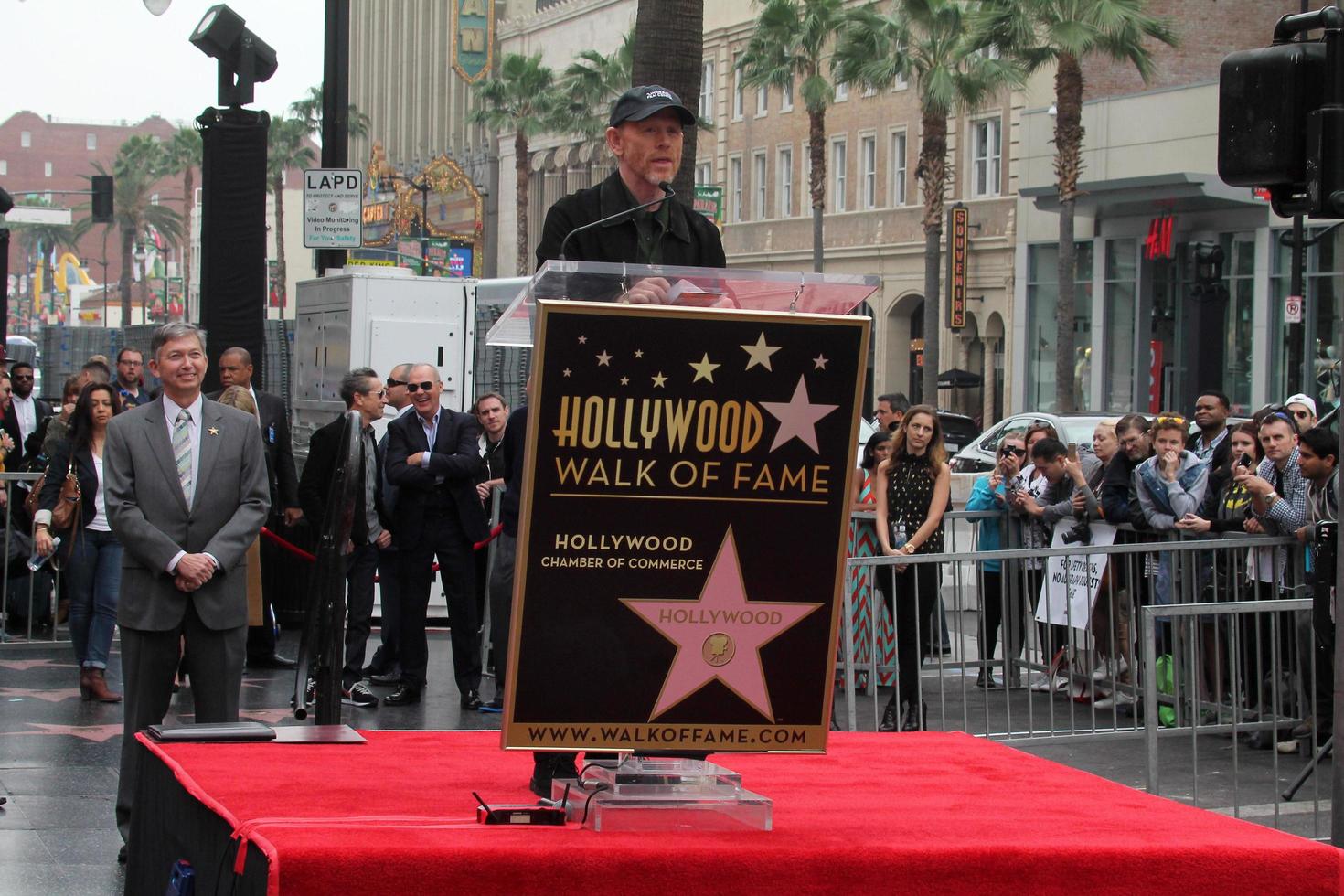 LOS ANGELES, DEC 10 - Ron Howard at the Ron Howard Star on the Hollywood Walk of Fame at the Hollywood Blvd on December 10, 2015 in Los Angeles, CA photo