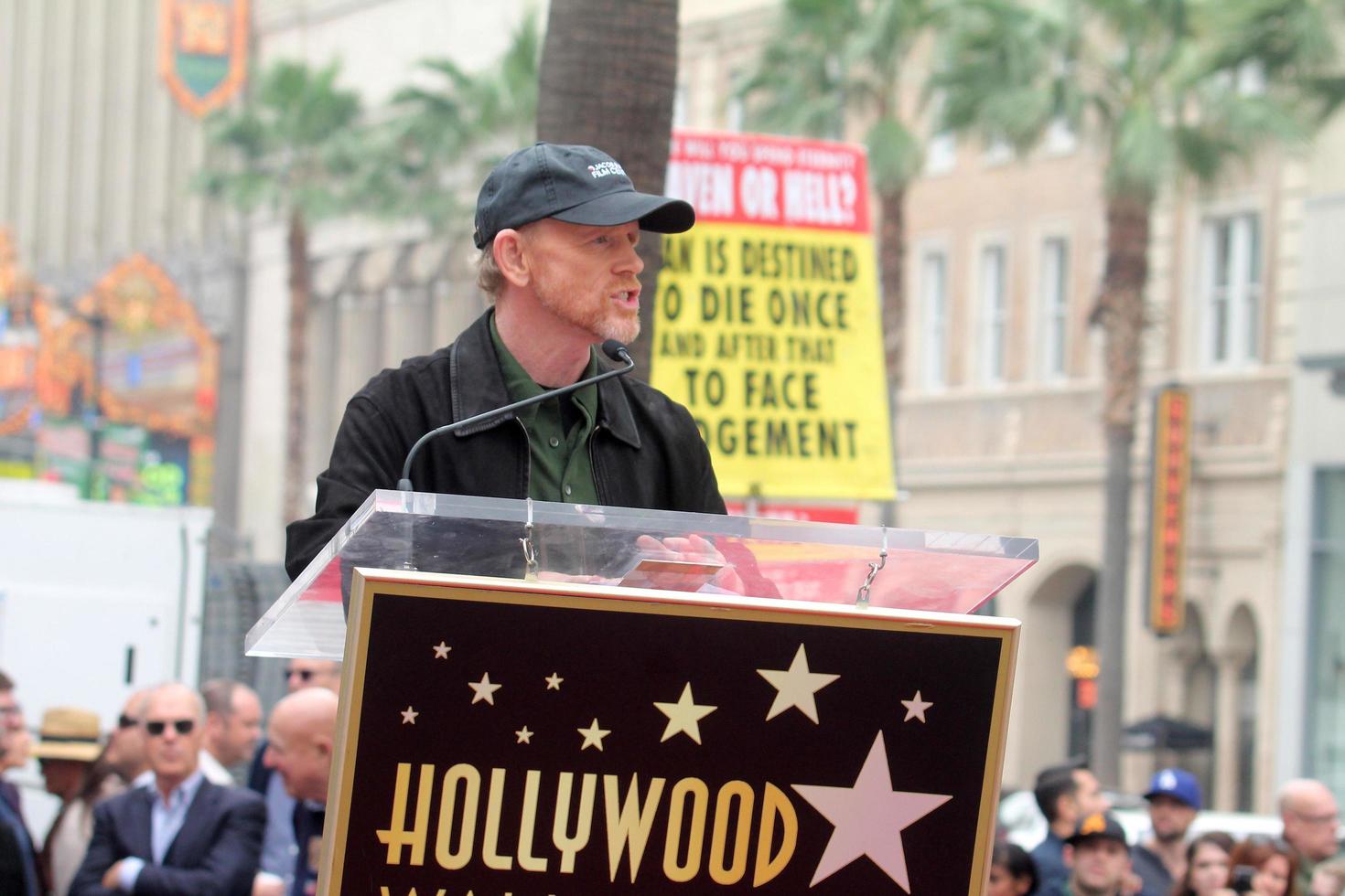 LOS ANGELES, DEC 10 - Ron Howard at the Ron Howard Star on the Hollywood Walk of Fame at the Hollywood Blvd on December 10, 2015 in Los Angeles, CA photo