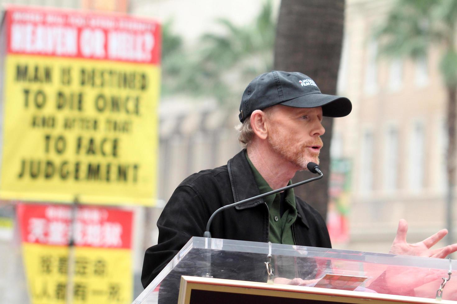 LOS ANGELES, DEC 10 - Ron Howard at the Ron Howard Star on the Hollywood Walk of Fame at the Hollywood Blvd on December 10, 2015 in Los Angeles, CA photo