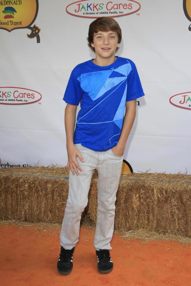 LOS ANGELES, OCT 21 - Jake Short at the Camp Ronald McDonald 20th Annual Halloween Carnival at the Universal Studios Backlot on October 21, 2012 in Los Angeles, CA12 photo