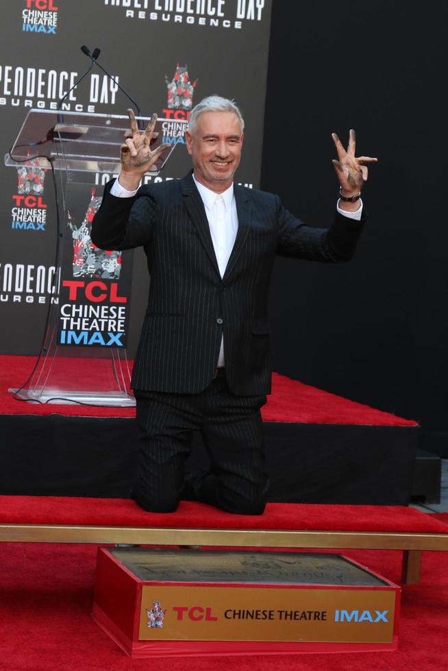 LOS ANGELES, JUN 20 - Roland Emmerich at the Roland Emmerich Hand And Footprint Ceremony at the TCL Chinese Theater IMAX on June 20, 2016 in Los Angeles, CA photo