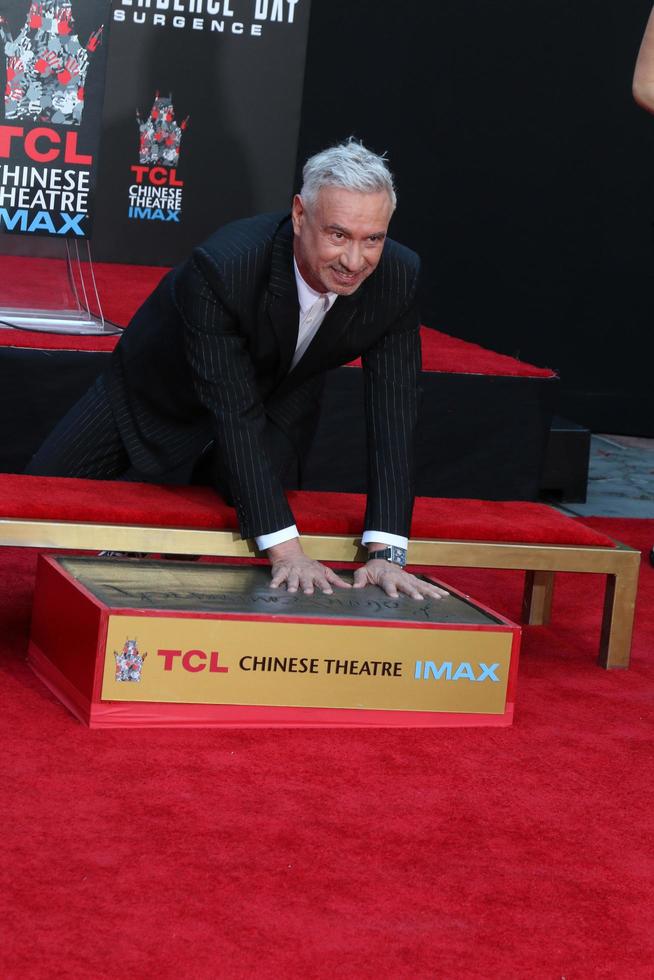 LOS ANGELES, JUN 20 - Roland Emmerich at the Roland Emmerich Hand And Footprint Ceremony at the TCL Chinese Theater IMAX on June 20, 2016 in Los Angeles, CA photo