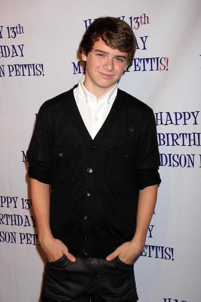 LOS ANGELES, JUL 31 - Christian Beadles arriving at the13th Birthday Party for Madison Pettis at Eden on July 31, 2011 in Los Angeles, CA photo