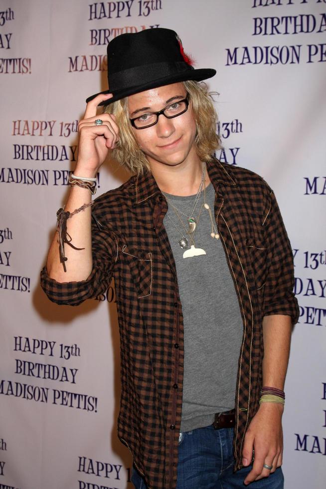 LOS ANGELES, JUL 31 - Dillon Lane arriving at the13th Birthday Party for Madison Pettis at Eden on July 31, 2011 in Los Angeles, CA photo