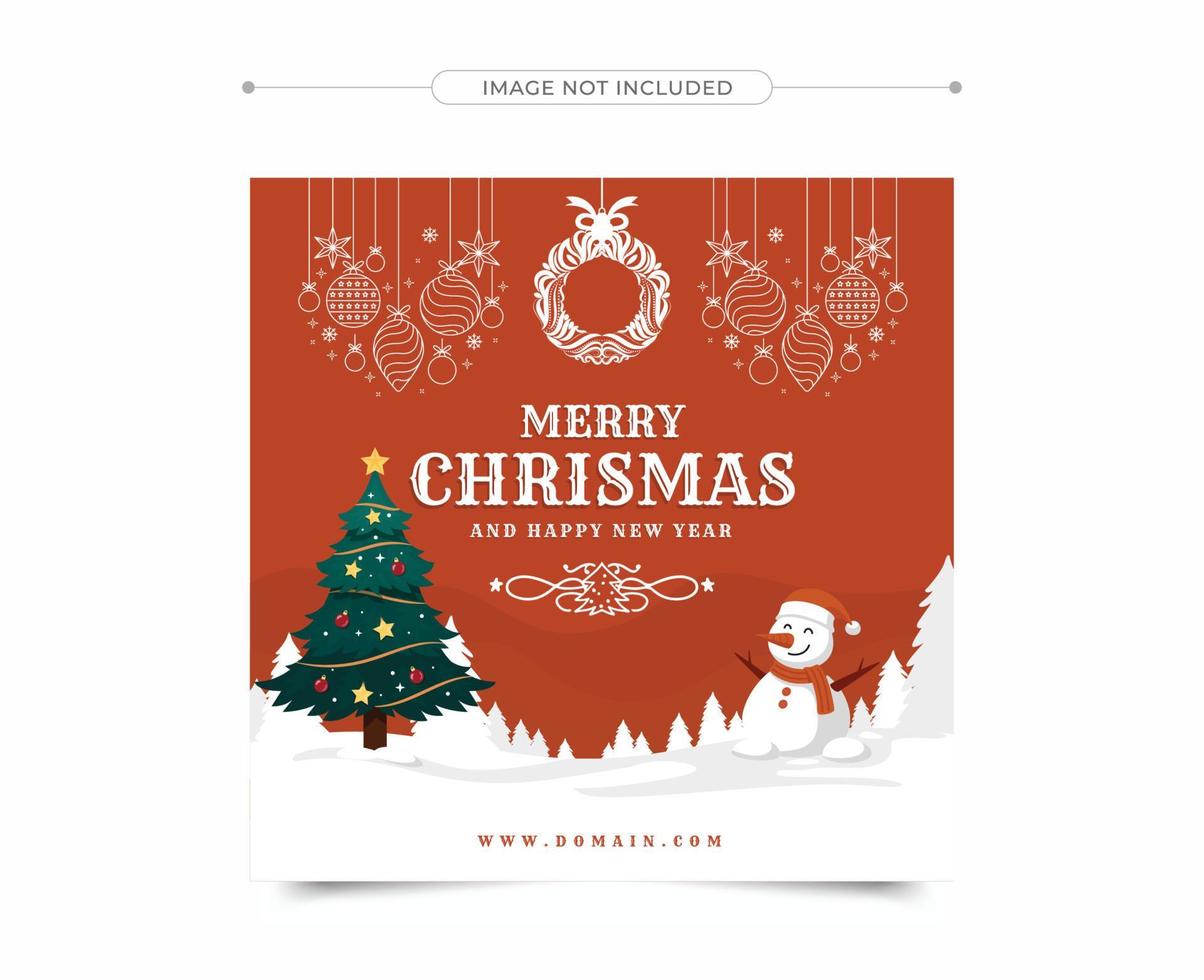 Christmas post and stories template for social media. Perfect for social media posts, background, and web banner internet ads. Halloween Design Elements. vector