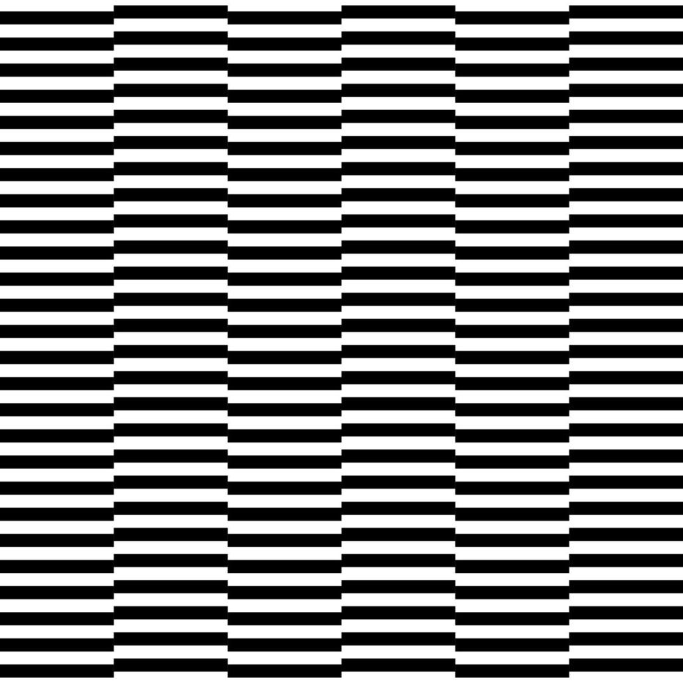 Stripes Motifs Pattern in Black White. Decoration for Interior, Exterior, Carpet, Textile, Garment, Cloth, Silk, Tile, Plastic, Paper, Wrapping, Wallpaper, Pillow, sofa, Background, Ect. Vector