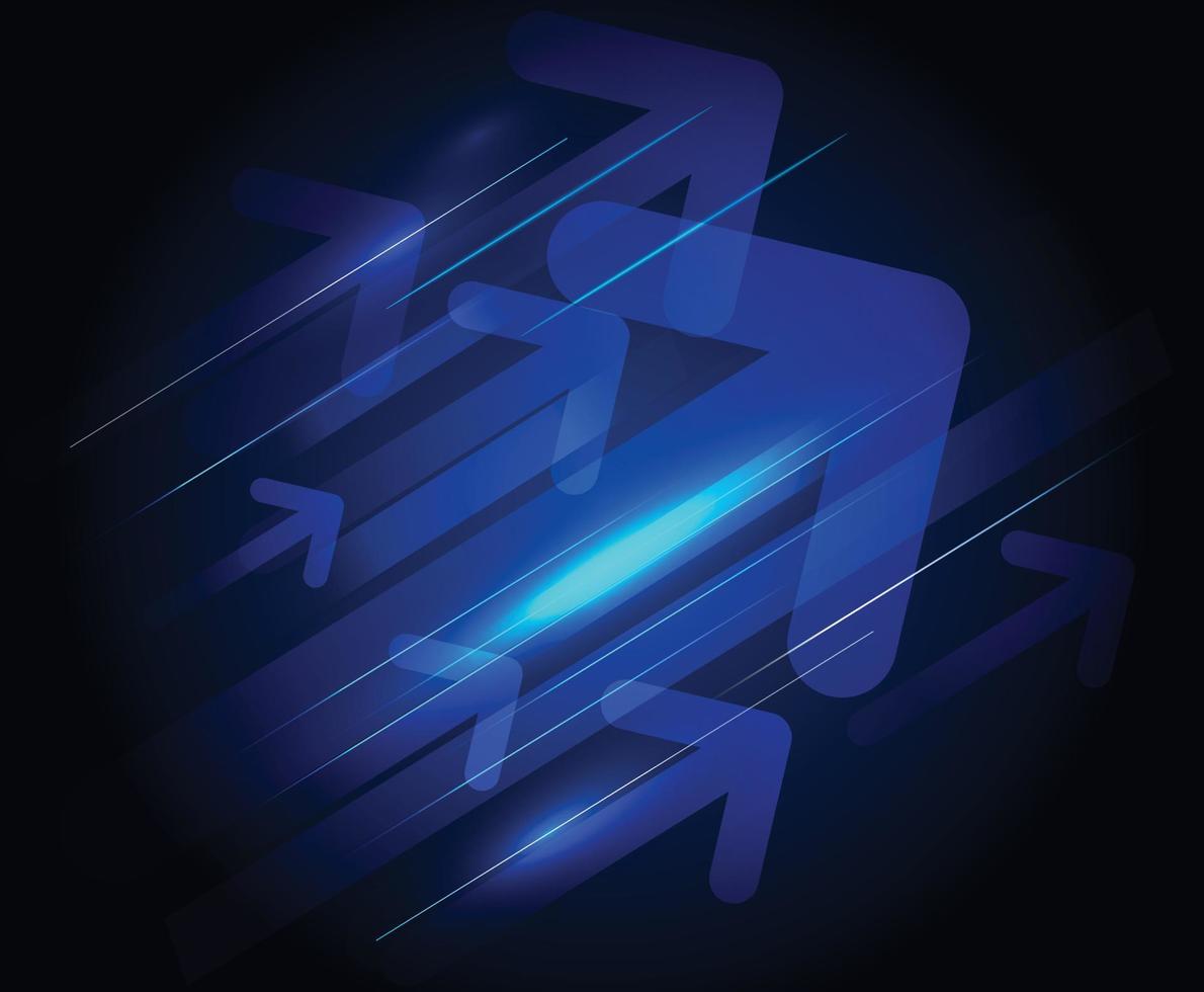 arrows background vector illustration, blue colour background.