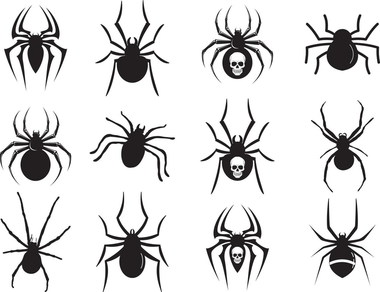 Halloween Spider File vector