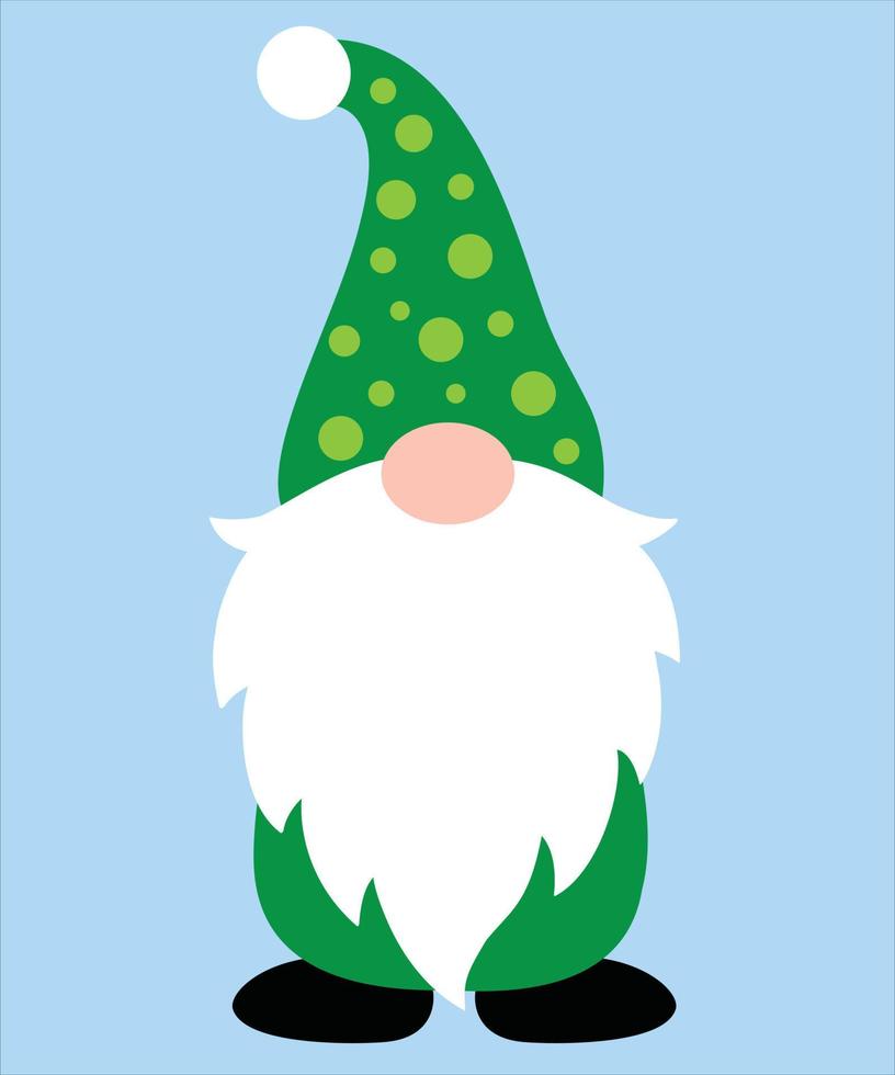 St Patrick's Day Gnome vector