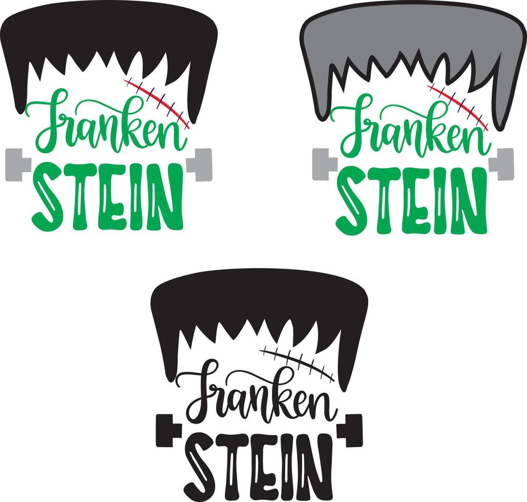 Frankenstein Halloween Vector File