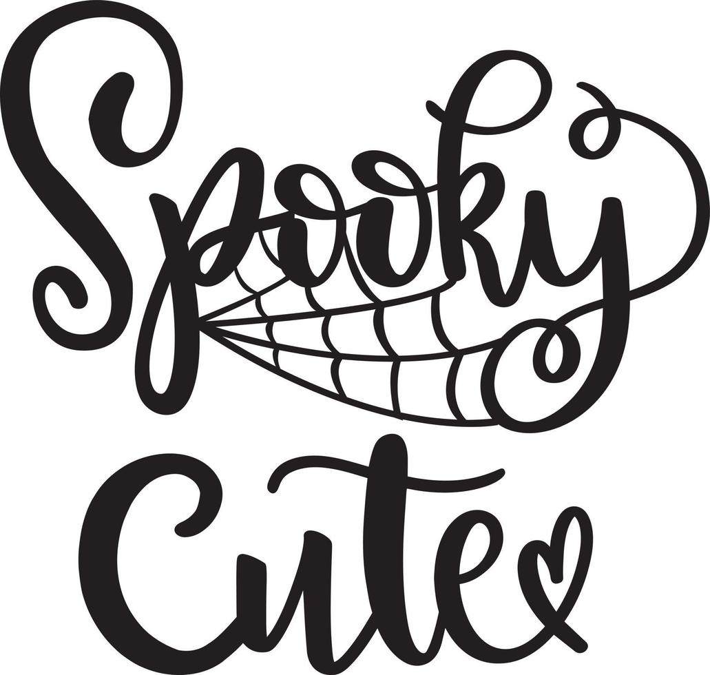 Spooky Cute Halloween vector