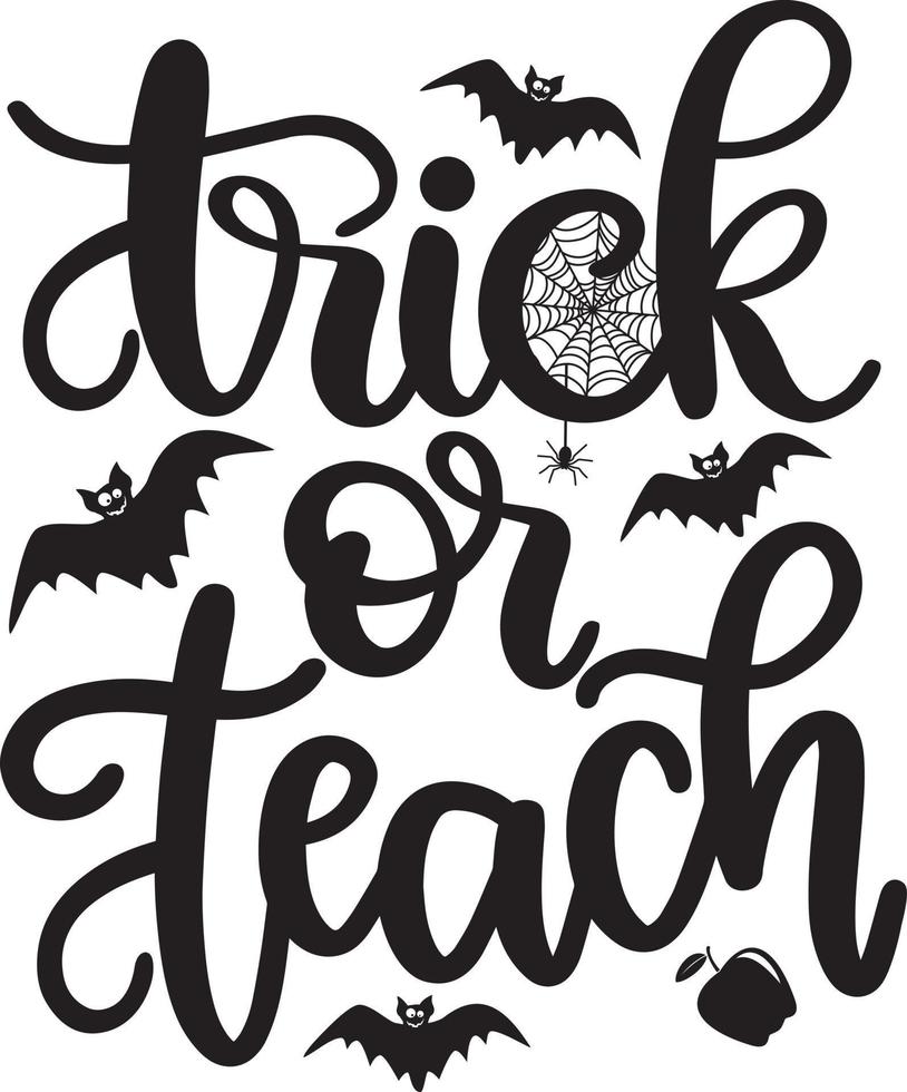 Trick or Teach 1 vector