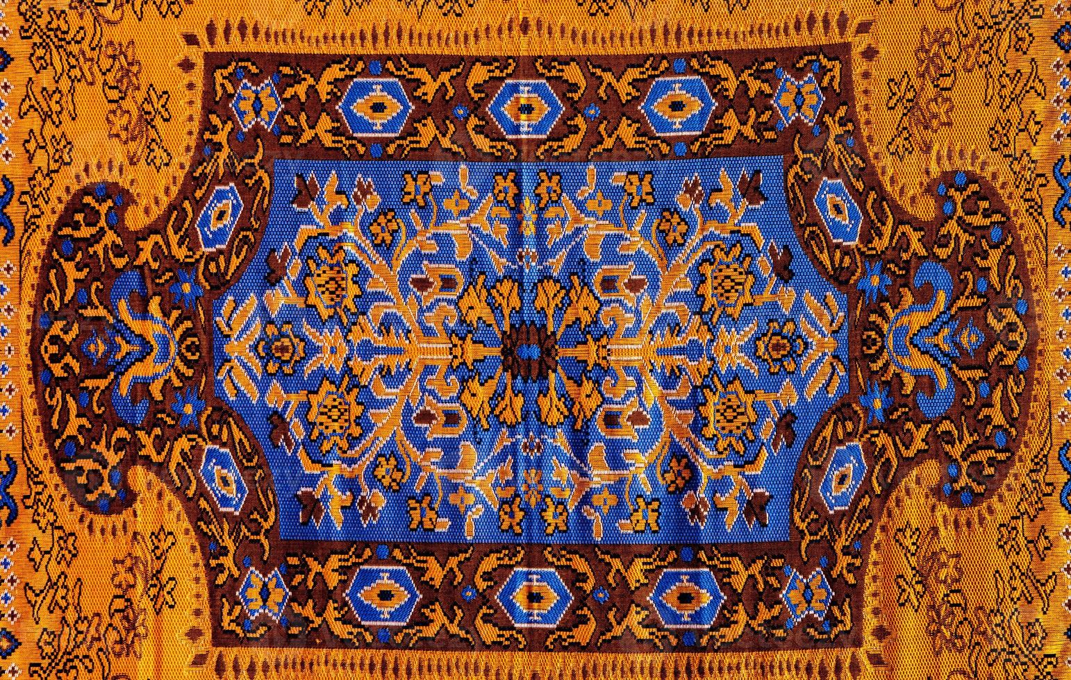 Romanian folk seamless pattern ornaments. Romanian traditional embroidery. Ethnic texture design. Traditional carpet design. Carpet ornaments. Rustic carpet design photo