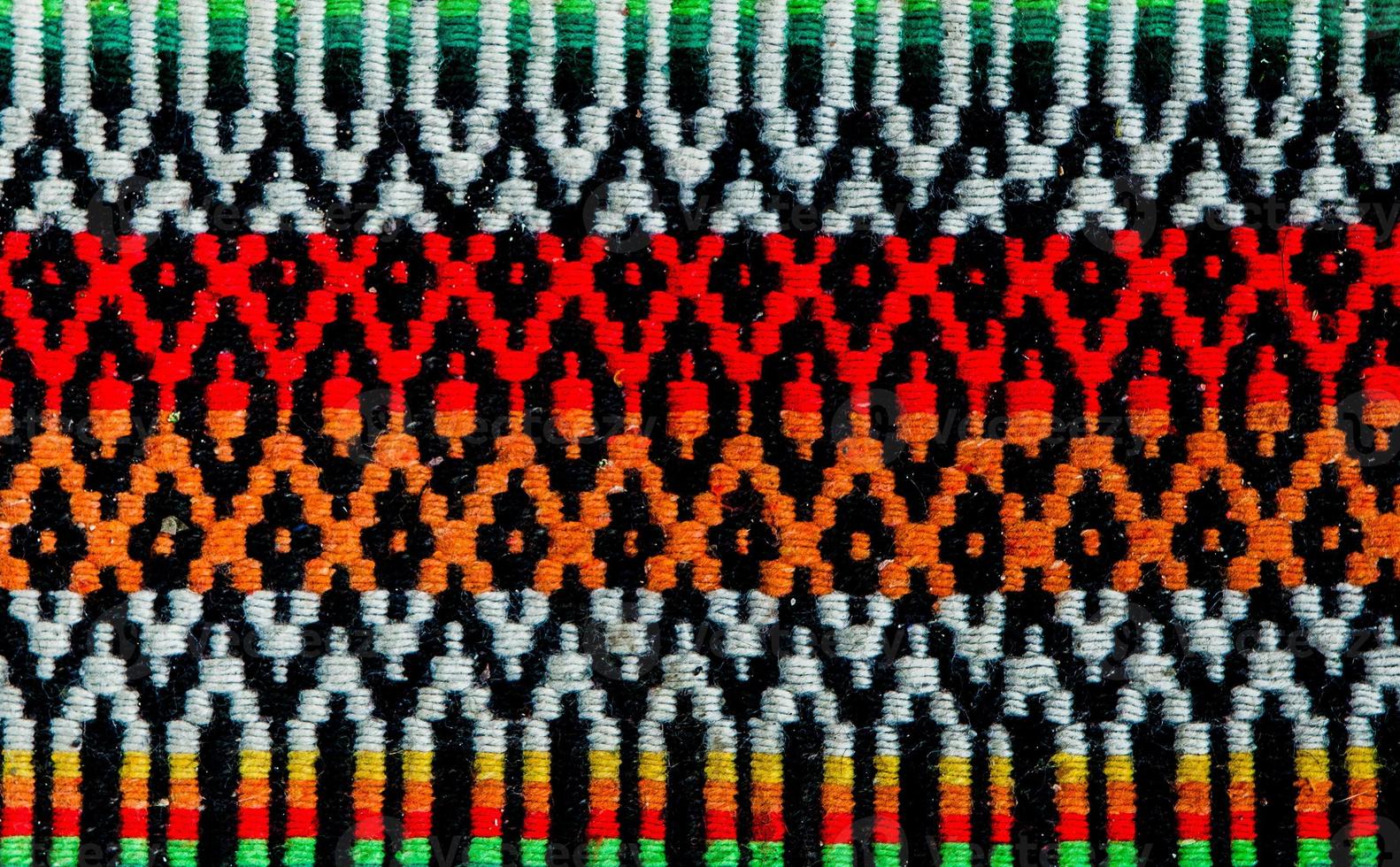 Romanian folk seamless pattern ornaments. Romanian traditional embroidery. Ethnic texture design. Traditional carpet design. Carpet ornaments. Rustic carpet design. photo