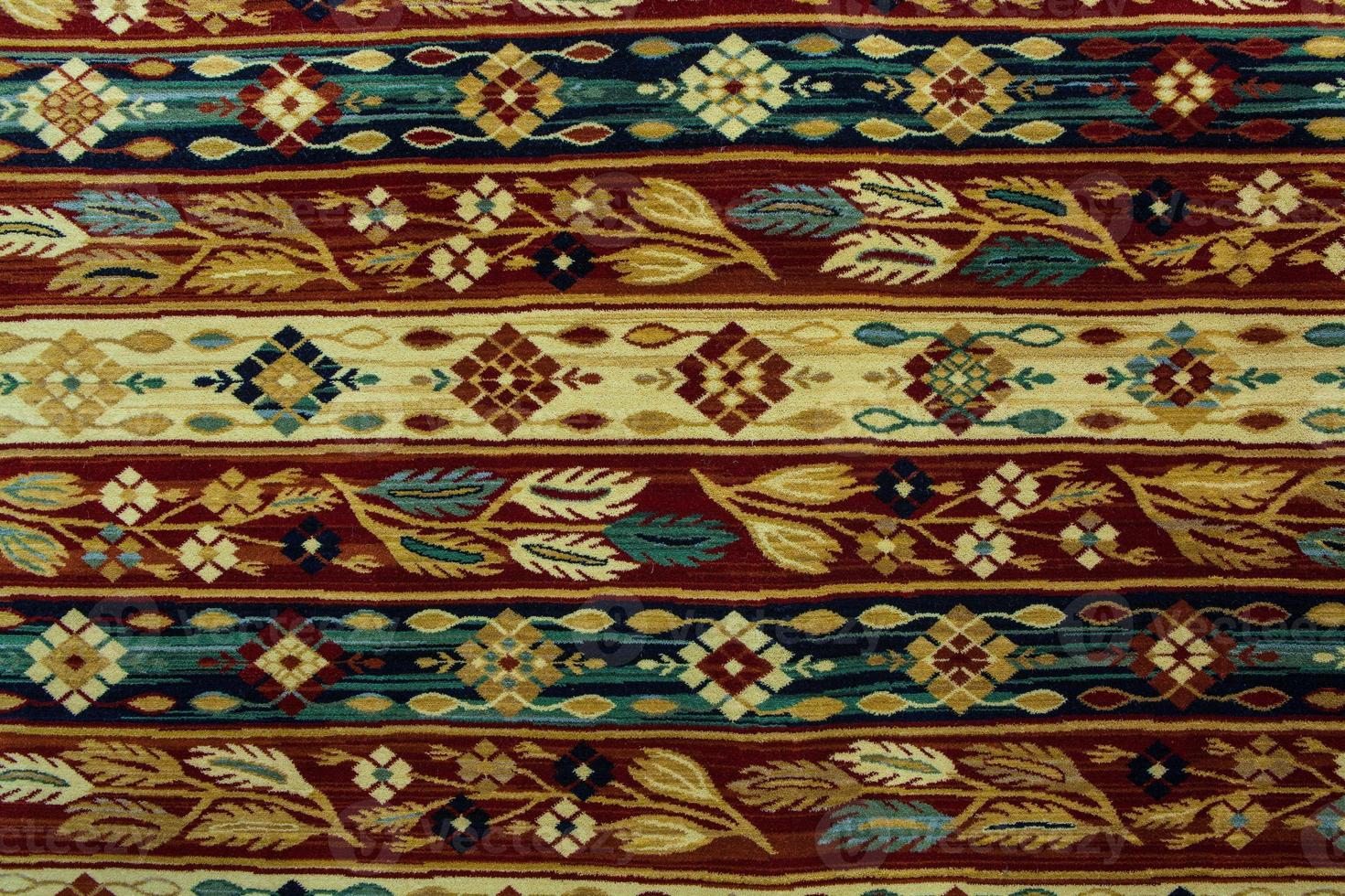 Romanian folk seamless pattern ornaments. Romanian traditional embroidery. Ethnic texture design. Traditional carpet design. Carpet ornaments. Rustic carpet design photo