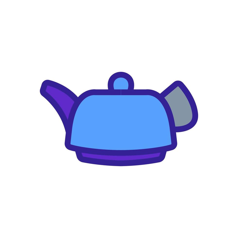 tea infuser icon vector outline illustration