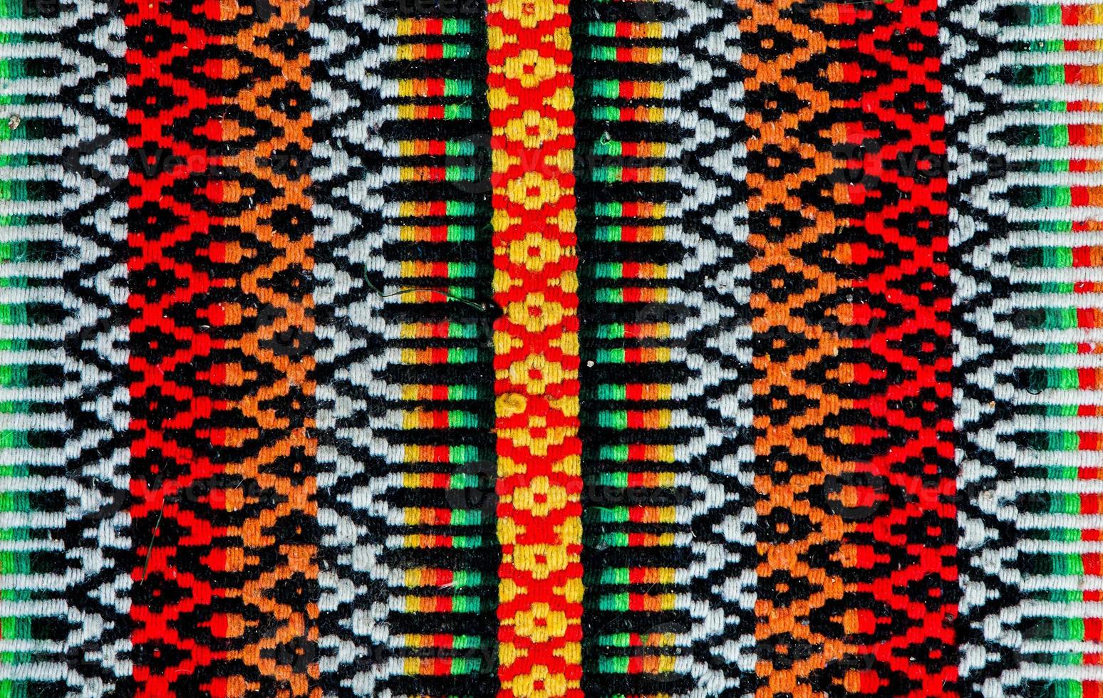 Romanian folk seamless pattern ornaments. Romanian traditional embroidery. Ethnic texture design. Traditional carpet design. Carpet ornaments. Rustic carpet design. photo