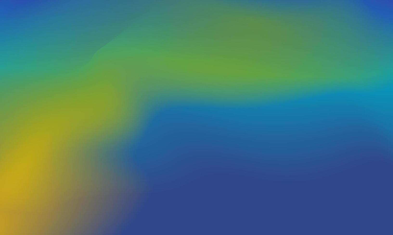 Beautiful blue and green gradient background smooth and soft texture vector
