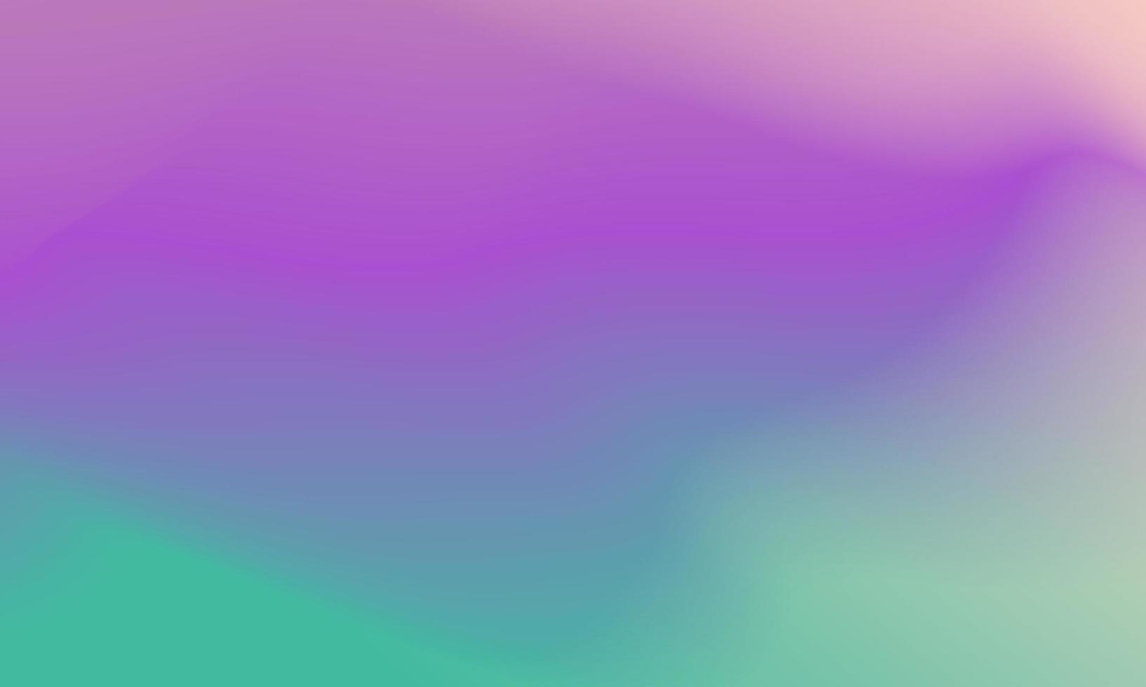 Beautiful purple and green gradient background smooth and soft texture vector