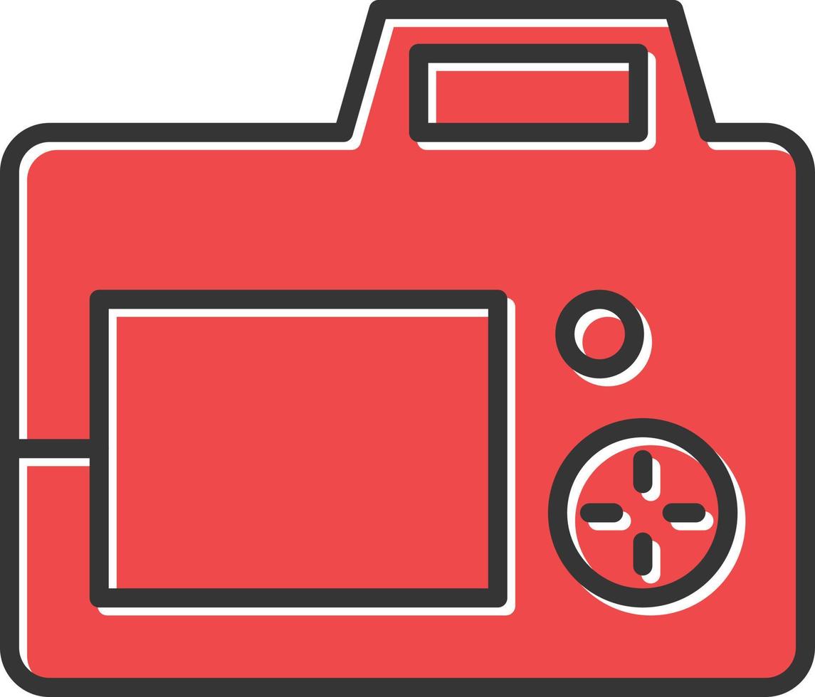 Camera Filled Icon vector