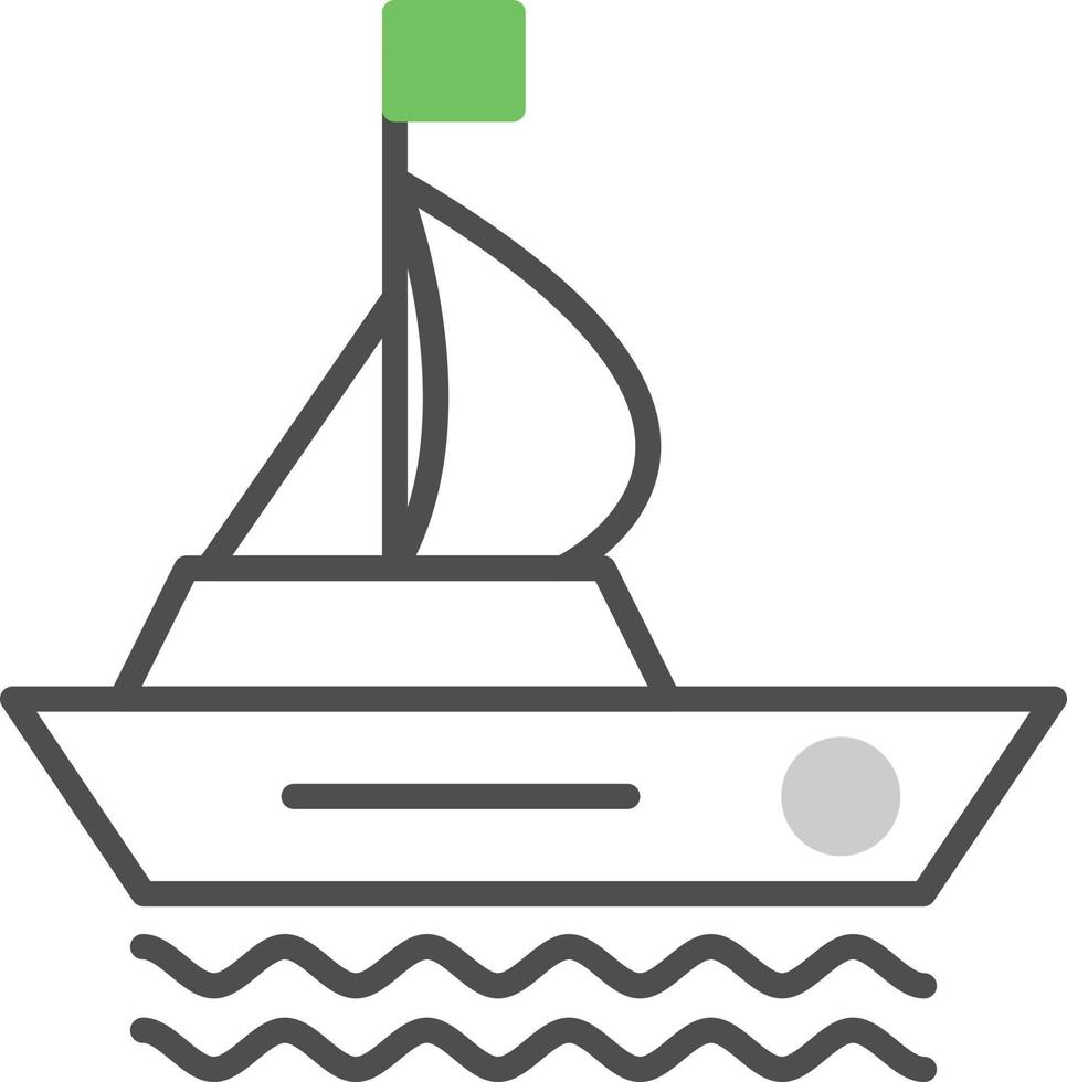 Boat Geno Icon vector