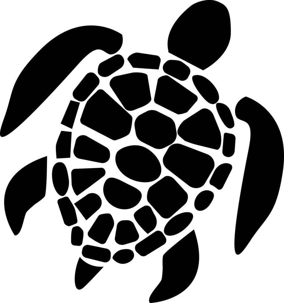 sea turtle icon on white background. sea turtle symbol. turtle sign. flat style. vector