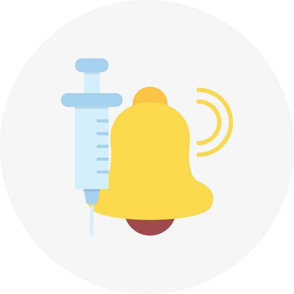 Notification Flat Circle vector