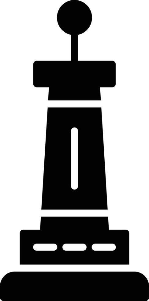 Monument Glyph Icon vector
