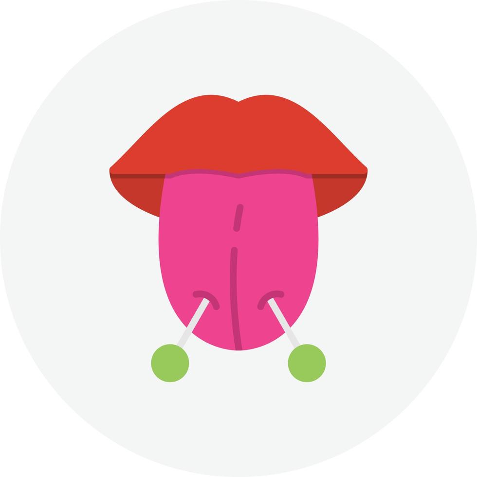 Piercing Flat Circle vector