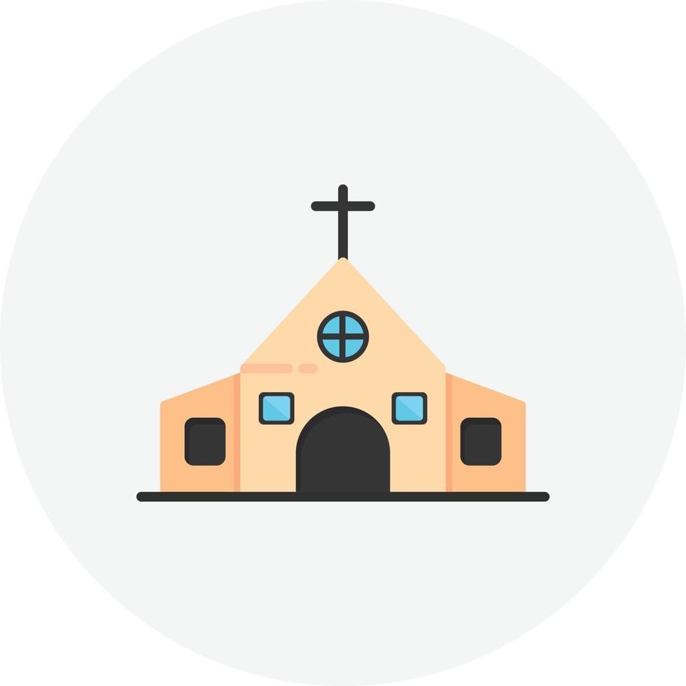 Church Flat Circle vector