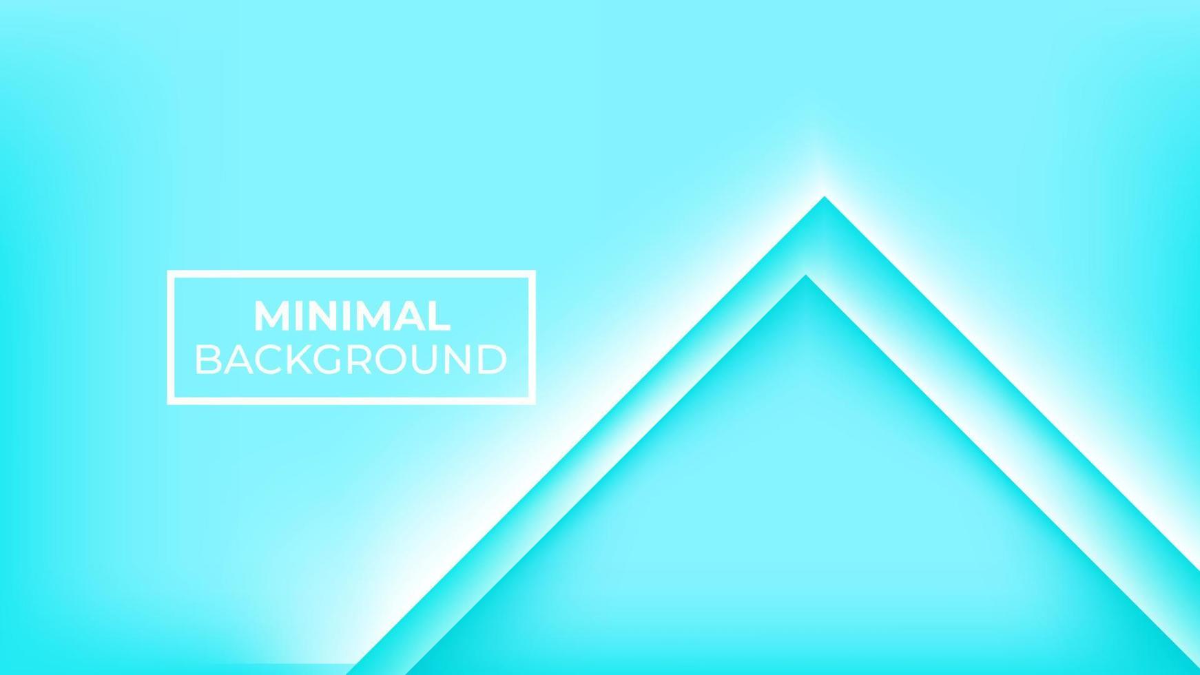 Minimal background light blue color and has two overlapping triangles on the bottom right, easy to edit vector