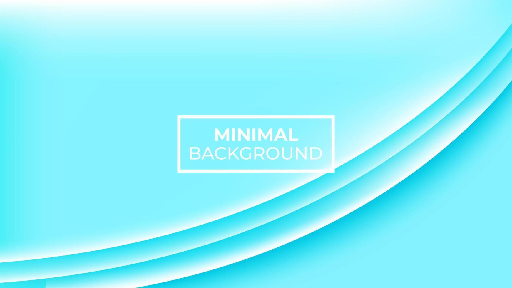 Minimal background It is light blue in color and has three curved slashes on the right, easy to edit vector