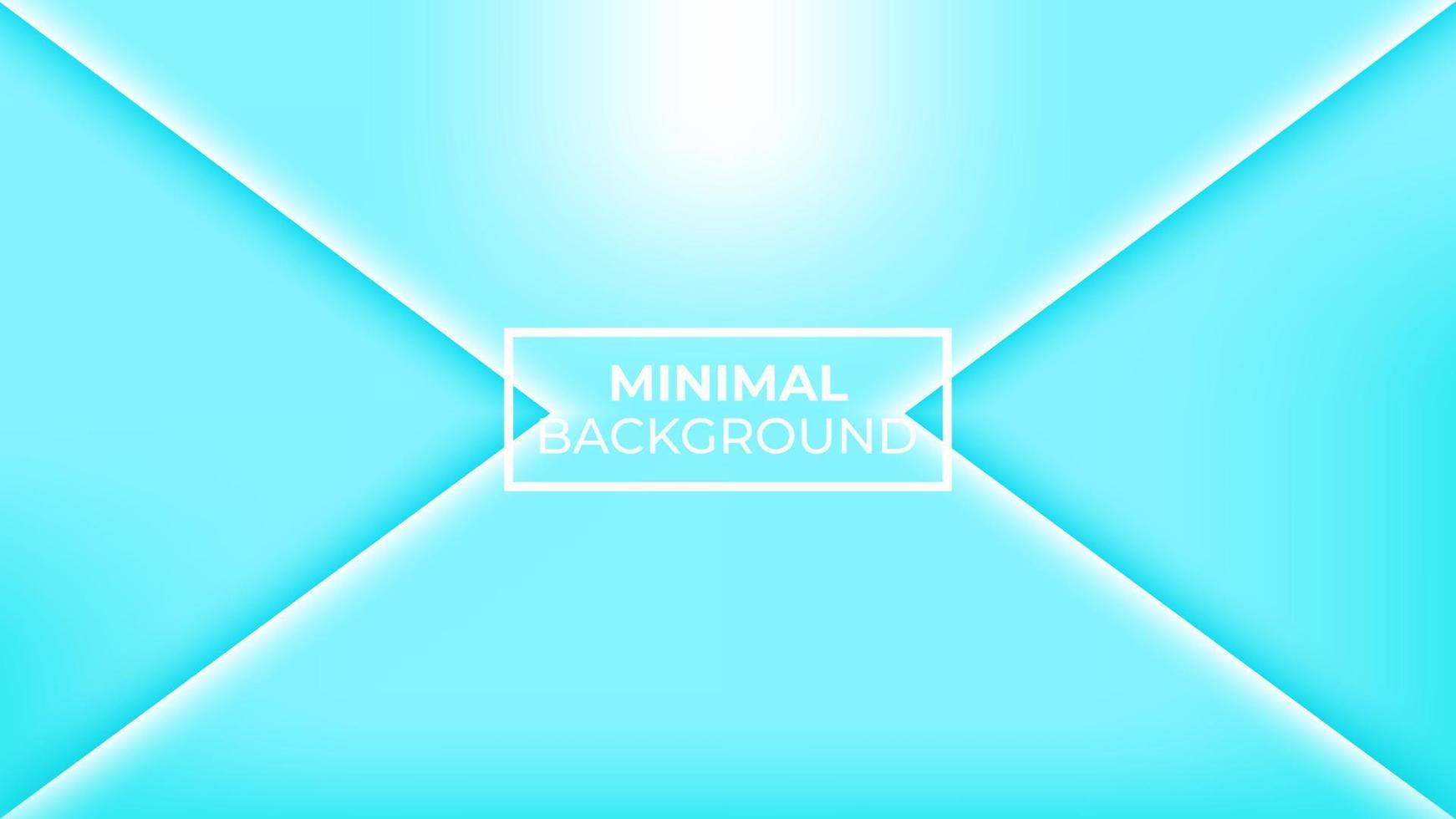 Minimal background light blue color and has two triangles above and below, easy to edit vector